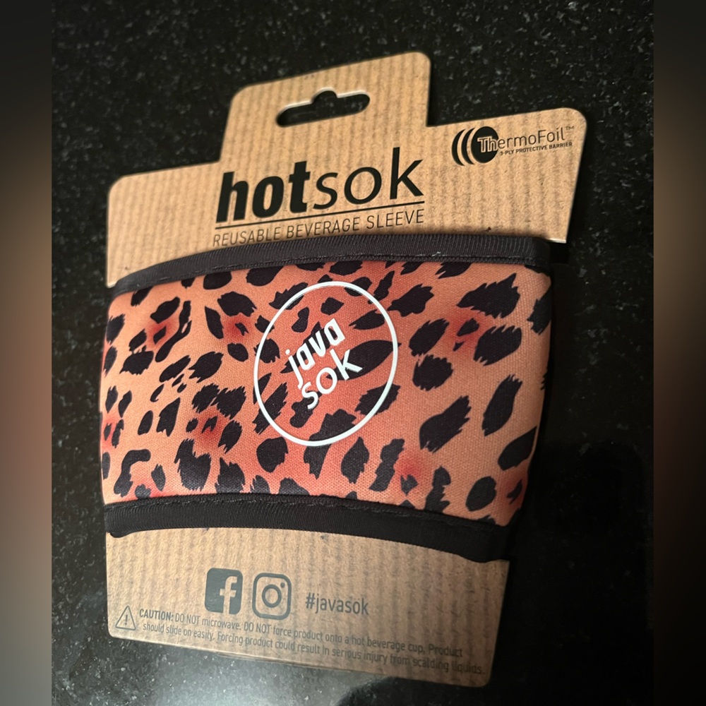 Javasok: helps keep hands safe from hot coffee